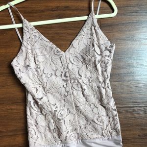 Express lace body suit